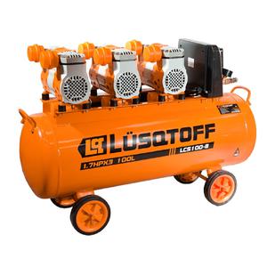 Lusqtoff Compresor 100 Lt Sin Aceite